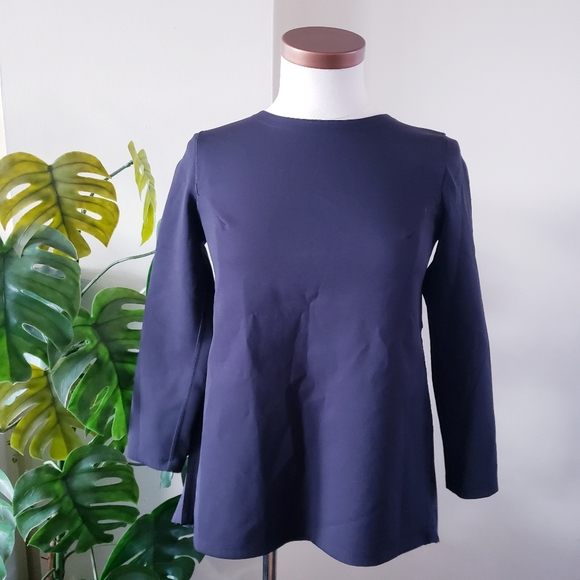 Lululemon Pleat On Long Sleeve Black - 6 - Picture 11 of 14